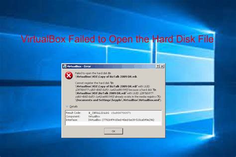 FIX: VirtualBox Failed to open Hard Disk file. Cannot .